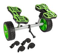 Kayak Cart - 220lb Capacity Canoe Dolly with Airless Tires, Aluminum Frame, and Straps for Small Watercraft - Kayak Accessories by RAD Sportz (Green)