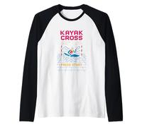 Kayak Cross Press Start Arcade Maglia con Maniche Raglan