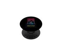 Kayak Cross Press Start Arcade PopSockets PopGrip Adesivo