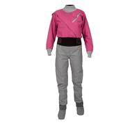 Kayak Dry Suit Per Gli Uomini Muta stagna impermeabile a 3 strati for kayak da uomo, monopezzo, con guarnizione in lattice for galleggiamento alla deriva(PURPLE,L)