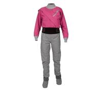 Kayak Dry Suit Per Gli Uomini Muta stagna in lattice da donna, in tessuto impermeabile, for kayak, surf, rafting, immersioni, sport e tempo libero, a 3 strati(Beige,M)