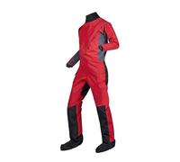 Kayak Dry Suit Per Gli Uomini Muta stagna in lattice sportiva a 3 strati impermeabile e traspirante for immersioni subacquee rafting da uomo(Blue,L)