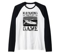Kayak è il mio gioco - Kayak Kayaker Maglia con Maniche Raglan