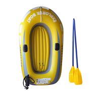 Kayak gonfiabile - 1/2 barca | Raffice da pesca in doppio PVC | Watercraft addensato pieghevole per deriva e sport | Attrezzatura per l'avventura all'aperto per i fiumi Lakes o divertimento