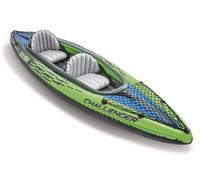 Kayak Gonfiabile Biposto 351x73 cm Intex Challenger K2 con Remi e Pompa