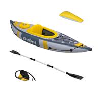Kayak gonfiabile da turismo Rebel con pagaia, pompa e sedile