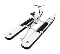 Kayak gonfiabile per acqua, barca a pedale per attività sul lago e sull'acqua, con tavola da paddle, ideale per esplorazioni acquatiche all'aperto