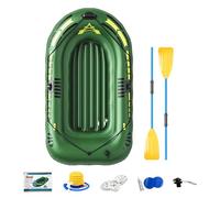 Kayak gonfiabile pesante - Rafting gonfiabile e barche da pesca | Kayak da pesca gonfiabile | Galleggiante per barche pieghevoli | Canoa gonfiabile | Zattera per barche da pesca portatile per lago con