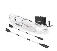 Kayak gonfiabile trasparente con accessori Paros InnovaGoods 312 cm 2 posti