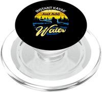 Kayak istantaneo Basta aggiungere acqua Retro Vintage Style Kayaker PopSockets PopGrip per MagSafe