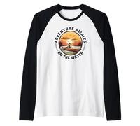 Kayak Kayaker Canoa-PAGAIA Canadier-Canoe Canadier-Canoa Maglia con Maniche Raglan