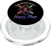 Kayak Lover Kayaker - Il fiume è il mio posto felice PopSockets PopGrip per MagSafe