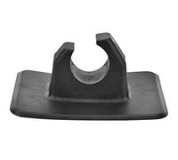 Kayak Paddle Holder | Heavy - Duty PVC Oar Clip Keeper for Canoes/Rowing Boats | Secure Hands - Paddle Storage for Kayaking Accessories | Black 4.3 Inch