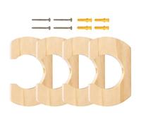 Kayak Paddle Holder, Oar Keeper Wall Mount Kayak Paddle Storage Rack, Scratch-Proof Space Saving Keeper for Garage Living Room Bedroom Balconies Outdoor Indoor