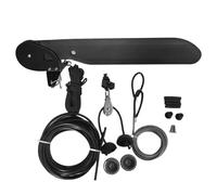 Kayak Rudder Kit, Canoe Boat Steering System, Nylon Control Accessories, 51x8.22cm, for Fishing Kayaks, Bass Boats, Trolling Canoes, And Trailer Watercraft Use Ensuring Precise Navigation Across