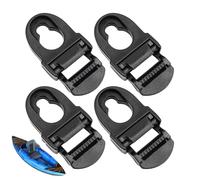 Kayak Seat Buckle Accessories - Nylon Backpack Adjustment Buckle | 4pieces Kayak Seat Strap Buckles | Adjustable Nylon Backpack Buckles Replacement for Various Brands of Kayaks