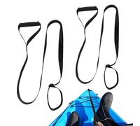Kayak Strap Handle, 2 pezzi di ingranaggi regolabili, Multi Purpose Drag Strap Accessory, Outdoor Marine Sport Tool with Canoe Water Boat Ski Dock River Lake Beach Daily Use, Durable Transport Aid for
