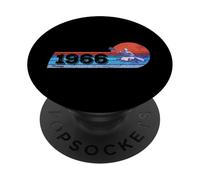 Kayaker Compleanno nata nel 1966 Kayaking Kayak-Rafting PopSockets PopGrip Adesivo