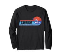 Kayaker Compleanno Nata nel 1968 Kayaking Kayak-Rafting Maglia a Manica