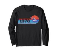 Kayaker Compleanno Nata nel 1978 Kayaking Kayak-Rafting Maglia a Manica