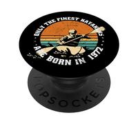 Kayaker-Rafting Compleanno nata nel 1972 Kayaking Kayaks PopSockets PopGrip Adesivo