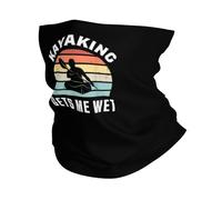 Kayaking Gets Me Wet Sportiva Cerchietto per Capelli Elegante Sciarpa A Mezza Faccia Ghetta da Collo per Arrampicata Uomo Outdoor