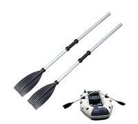 Kayaks e pagaie, Paddle Kayak 2pcs 126 cm in Lega di Alluminio Staccabile pagata Portatile Regolabile Paddle Addensato Kayak Leggero Paddles 2 Pacco per Remi di Barca Gonfiabile