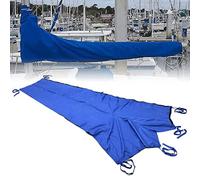 KAYBTNT Copertura Randa Boma, Tessuto Oxford 420D, Copri Randa Barca a Vela, Impermeabile Durevole, Copriranda Anti Raggi UV Antistrappo, Lazy Bag Randa,10 to 11FT/340x95cm