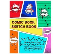Kaye Nutman Comic Book Sketch Book (Tascabile)