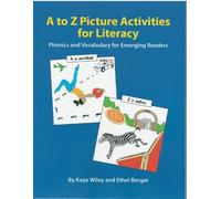 Kaye Wiley A to Z Picture Activities for Literacy (Tascabile)
