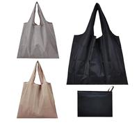KAYEF 3pcs buste spesa, shopping bag pieghevole con borsa, shopping bag riutilizzabile, lavabile, resistente e leggera