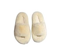 KaYef Pelliccia Inverno Home Pantofole Donne Pelliccia Slides Peluche Donne Scarpe Mules Fluffy Casa Pantofole Fuzzy
