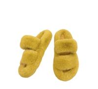 KaYef Pelliccia Inverno Home Pantofole Donne Pelliccia Slides Peluche Donne Scarpe Mules Fluffy Casa Pantofole Fuzzy