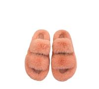KaYef Pelliccia Inverno Home Pantofole Donne Pelliccia Slides Peluche Donne Scarpe Mules Fluffy Casa Pantofole Fuzzy