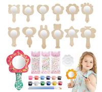 KAYEF specchi fatti a mano, 12 specchi in legno fai da te, artigianato