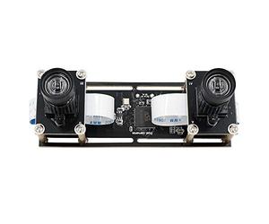 KAYETON Non Distortion Flexible Non-fixed Board Dual Lens USB Camera Module HD 1080P OTG UVC Plug Play 3D VR Stereo Webcam