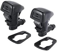 KAYJAE Ugelli lavavetri tergicristallo Anteriori per Auto 2 Pezzi, per Jeep Grand Cherokee 2005-2013 Pezzi di Ricambio per ugelli