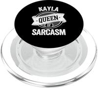 KAYLA Cute Queen Of Sarcasm KAYLA Name PopSockets PopGrip per MagSafe