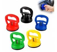 KAYLRE Maniglia a Ventosa Set 5 Pezzi Multiuso per Sollevamento e Riparazione ammaccature, Ventose ABS con Silicone per Vetro, schermi, Auto e superfici Lisce capacità Fino a 20 kg