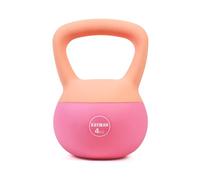 KAYMAN Kettlebell morbido da 4 kg per palestra a casa - Peso rivestito in PVC - Base piatta sicura sul pavimento - Impugnatura ergonomica antiscivolo - Allenamento della forza, CrossFit, HIIT, Core