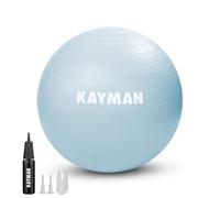 KAYMAN Palla da yoga, durevole e anti-scoppio per gravidanza, parto, palestra, maternità, palline svizzere per fitness, pilates, equilibrio e stabilità, ideale per gravidanza, 55-85 cm