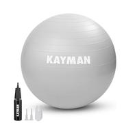 KAYMAN Palla da yoga, durevole e anti-scoppio per gravidanza, parto, palestra, maternità, palline svizzere per fitness, pilates, equilibrio e stabilità, ideale per gravidanza, 55-85 cm