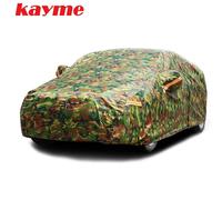 Kayme coperture per auto mimetiche impermeabili copertura per protezione solare esterna per riflettore per auto polvere pioggia neve protezione suv berlina completa