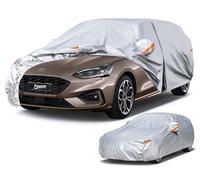 Kayme Telo Copriauto da Esterno Station Wagon, Compatibile con Ford Focus Wagon/Active Wagon/Turnier (2010-2025), Copertura a 6 Starti per Impermeabile Anti UV Antipolvere, Telo Copri con Cerniera.