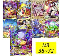 KAYOU MR CARD 38 ~ 72 serie NARUTO Haruno Sakura Uchiha Sasuke Abbronzante Gioco giocattoli Collezione di carte Regalo di compleanno di Natale