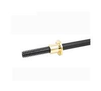 KAYOUDE 1PC T16 Vite di comando passo 4mm 45# Acciaio 100mm-600mm Con dado in ottone CNC Stampante 3D Asta trapezoidale(350mm)