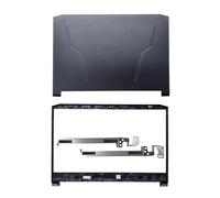 KAYOUDE Coperchio posteriore LCD superiore + cornice + cerniere compatibile for Acer A115-32 A315-35 A315-58 A315-58G N20C5 plastica nera