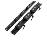 KAYOUDE Guida lineare a doppio asse integrata for annerimento 28 mm SGR10 Scorrimento a rulli SGB10 Lunghezza blocco 500 600 1000 Lavorazione del legno(SGB10-5 LOCK,800mm)