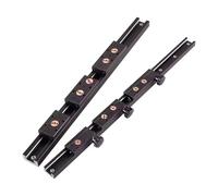 KAYOUDE Guida lineare a doppio asse integrata SGR20N, binario da 47 mm + 1 blocco SGB20N, ottico, for fotografia, macchinari for la lavorazione del legno(SGB20N-5 LOCK,1000mm)