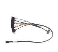 KAYOUDE La scheda di array 12G ha collegato il cavo dati del disco rigido SAS HD SFF-8643 a 4 * SFF-8482